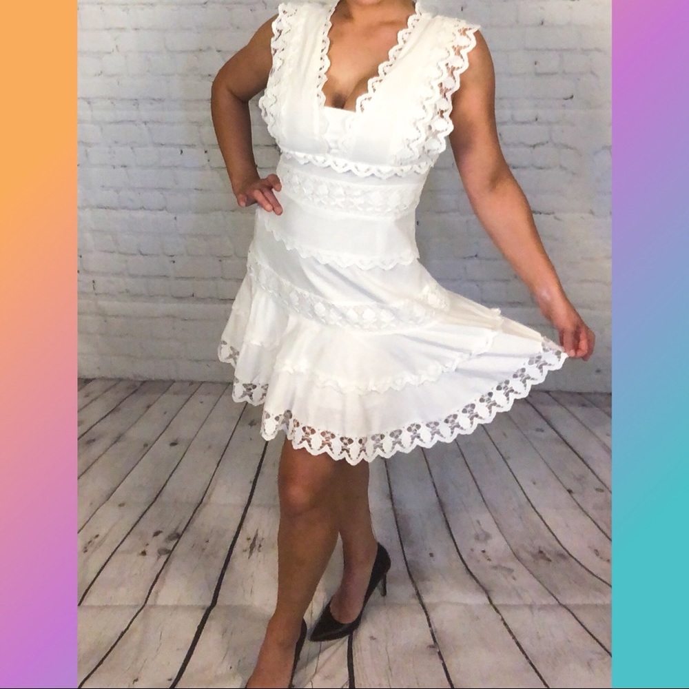 White Party Dress